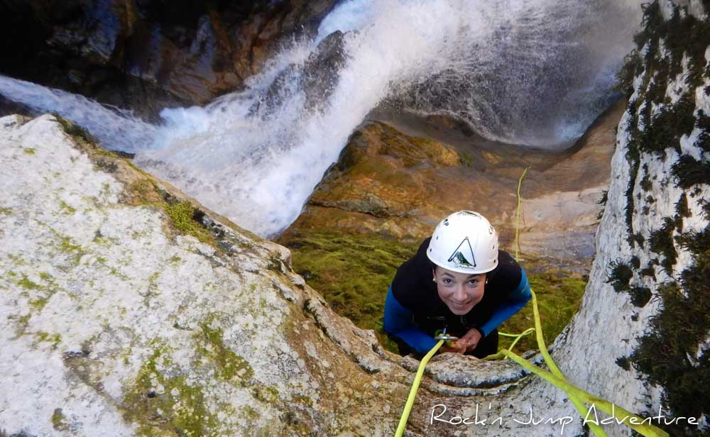 canyoning à coiserette parc naturel haut jura