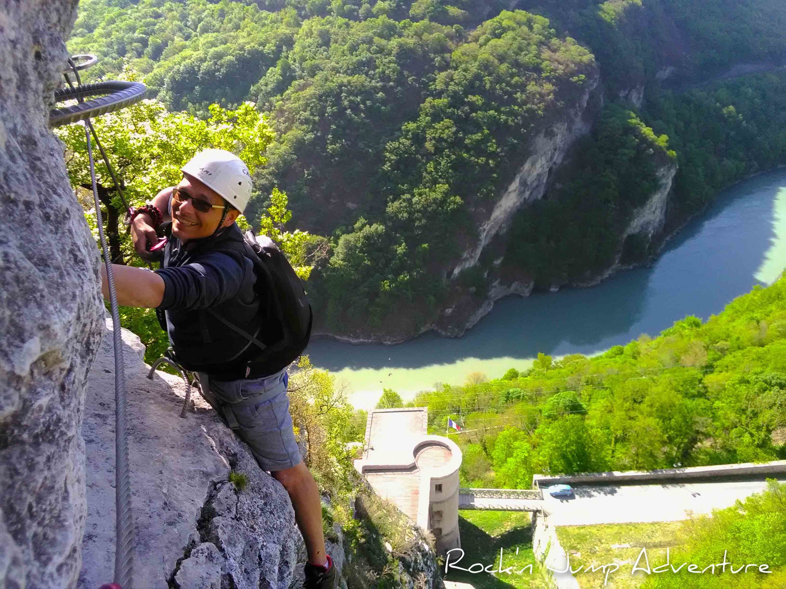 via ferrata fort l ecluse pays de gex geneve lausanne nyon