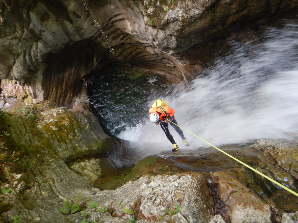 canyoning balme magland vallée arve chamonix