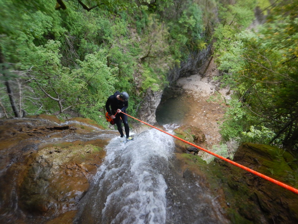 canyoning fouge bugey