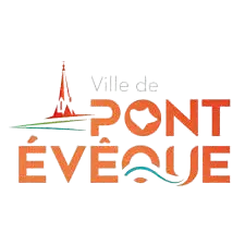 The town of Pont-Évêque in Isère