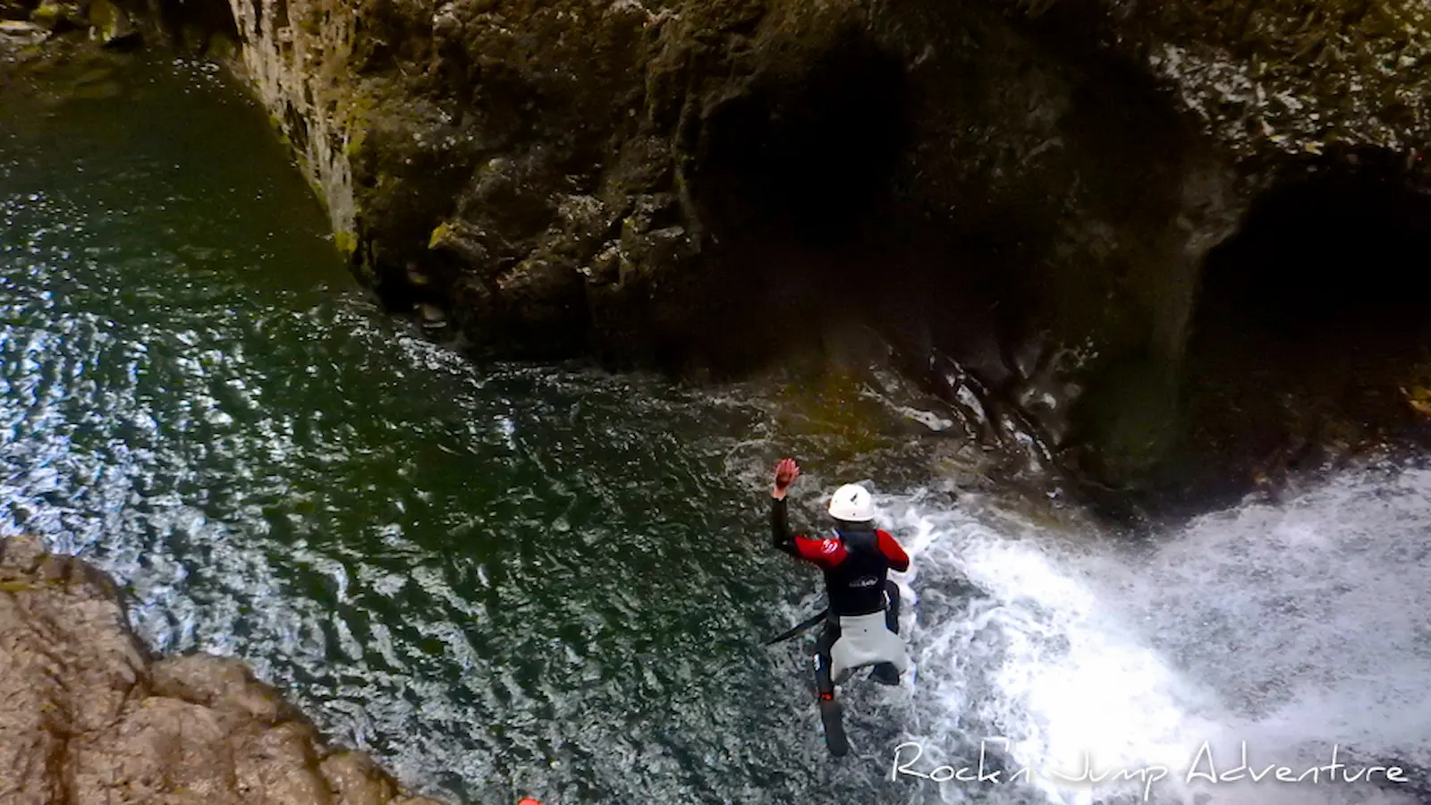 Canyoning from Malvaux to Foncine-le-Bas in the Jura
