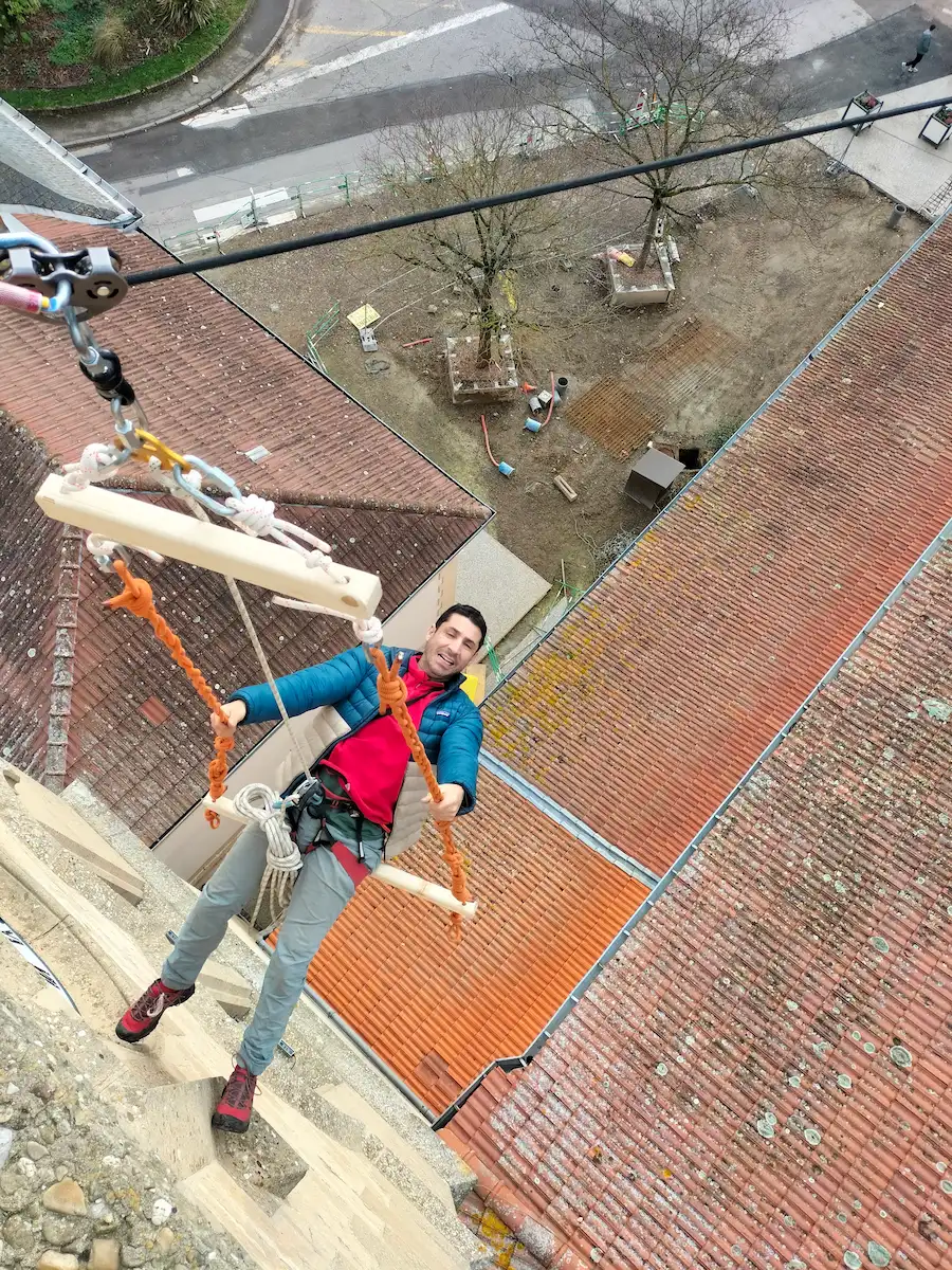 Events, entertainment, abseiling, opening ceremony
