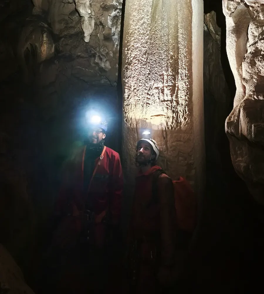 Speleologie in de Jura bij Saint-Claude