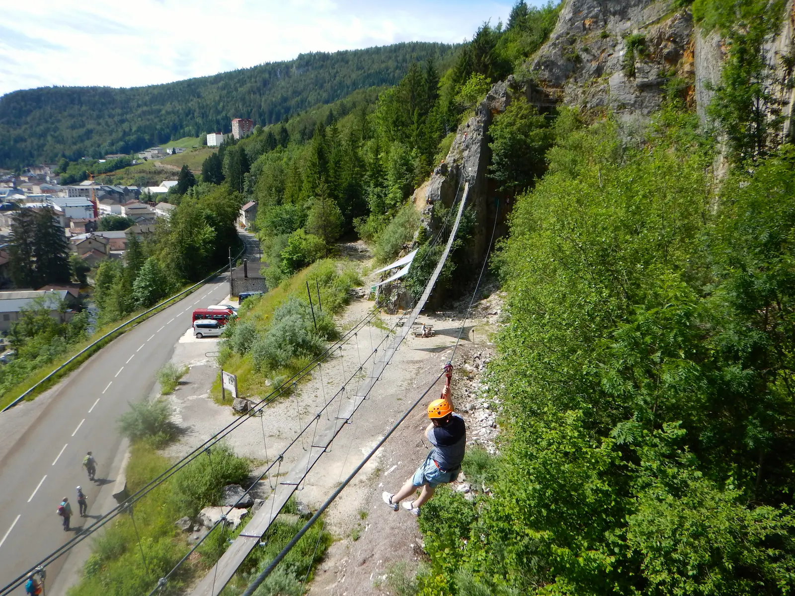 Via Ferrata famille dans le Jura à Morez