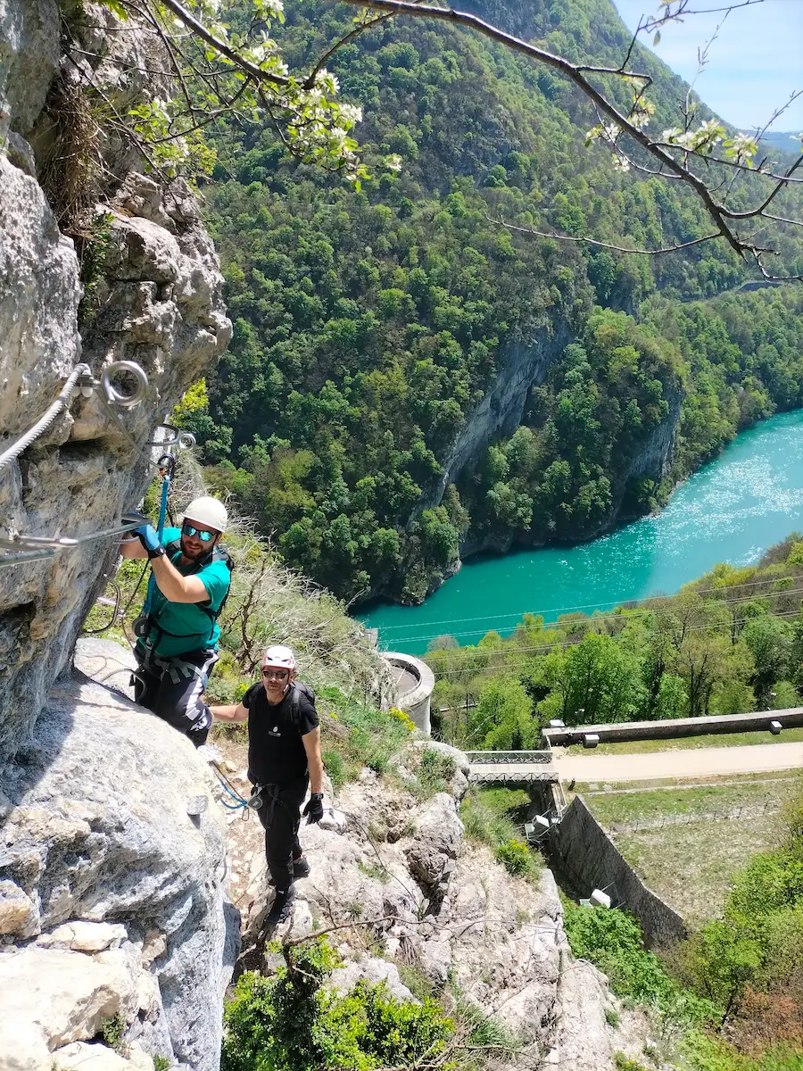 Via Ferrata dans le Pays de Gex à Fort l'Ecluse