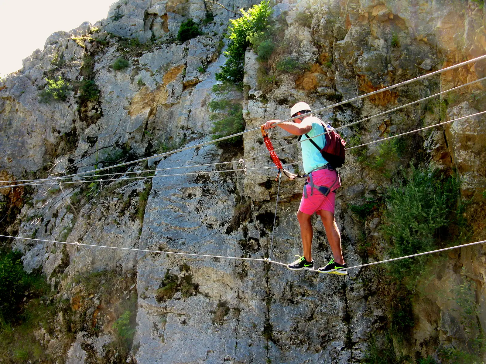 Via Ferrata Roche au Dade dans le Jura à Morez